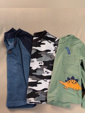 Bundle Baby Boys Long Sleeve Shirts